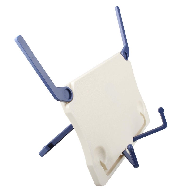 Futheda Music Stand Holder Portable Foldable Desktop Holder Frame Folding Tabletop Sheet Multi Functional Rack Bookholder for Instrument Book Document Pages Piano Guitar Ukulele etc - Image 2